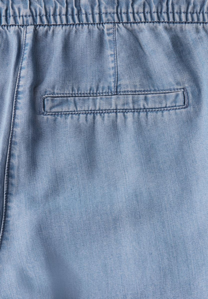 Wide Leg Lyocell-Hose