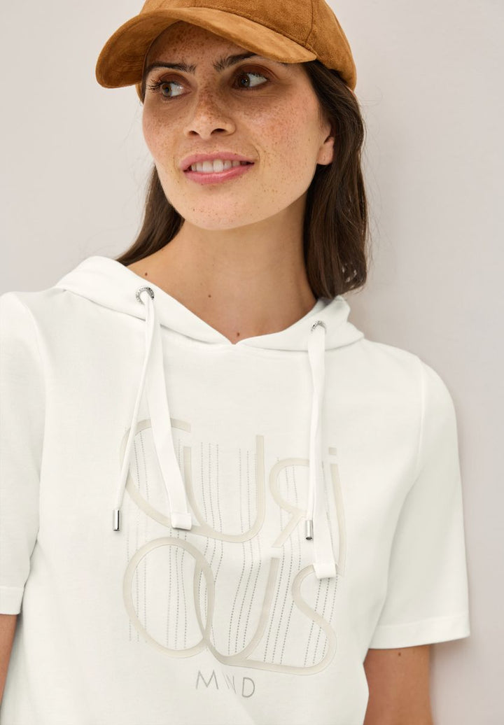 Kapuzenshirt mit Wording