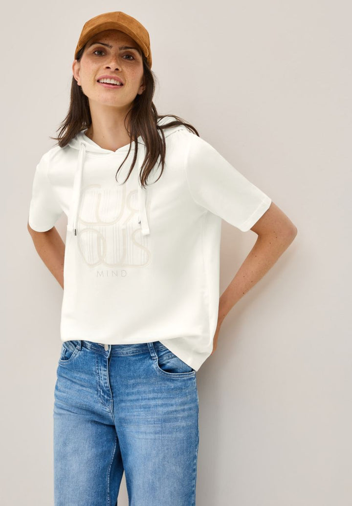 Kapuzenshirt mit Wording