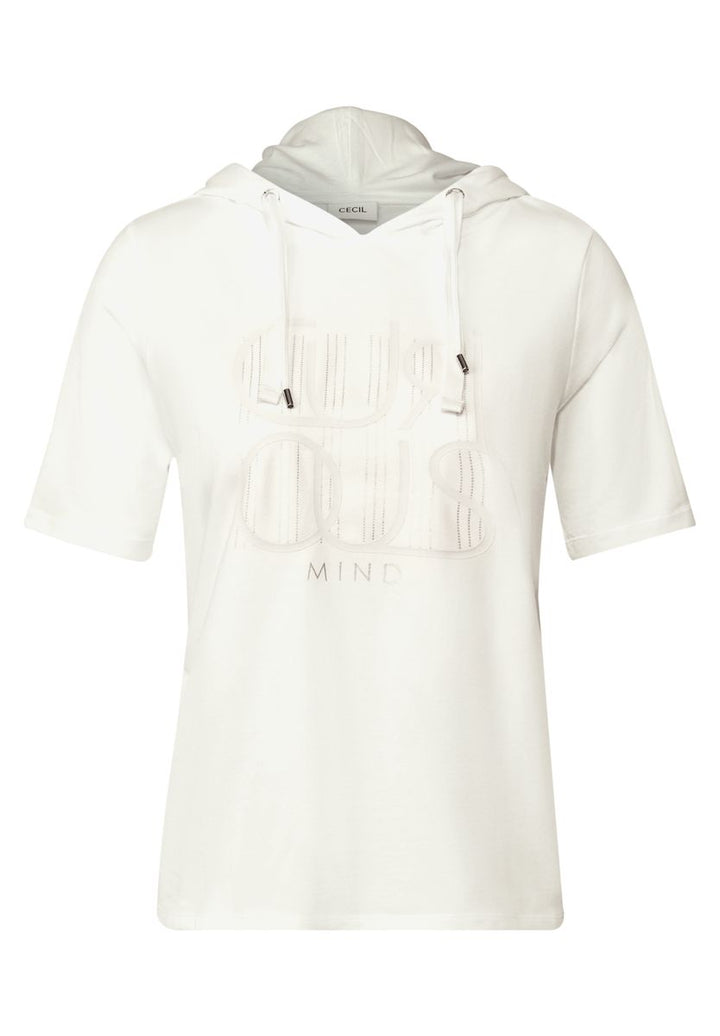 Kapuzenshirt mit Wording