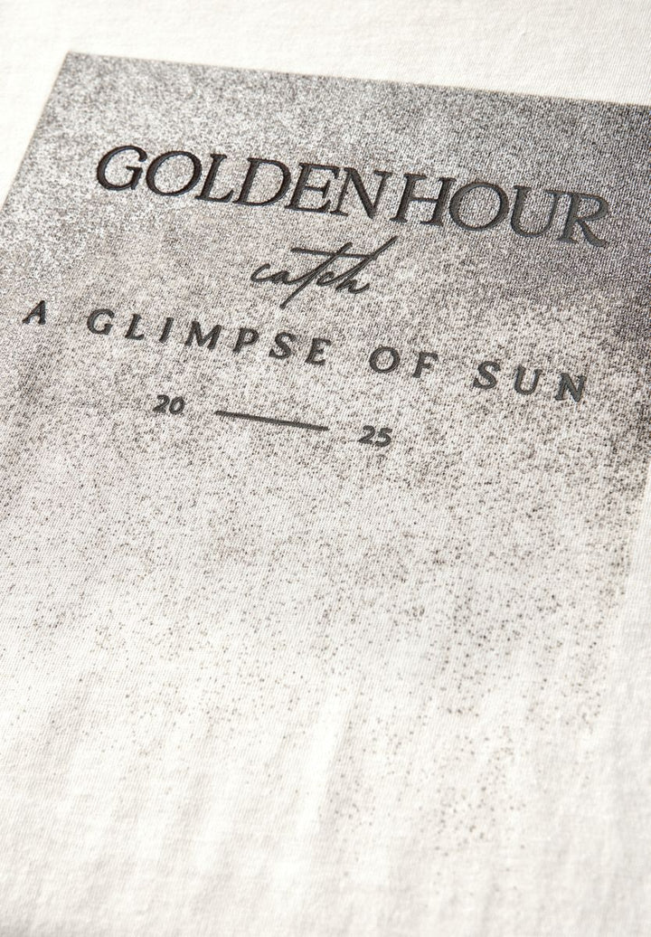 Shirt mit Schimmer-Print