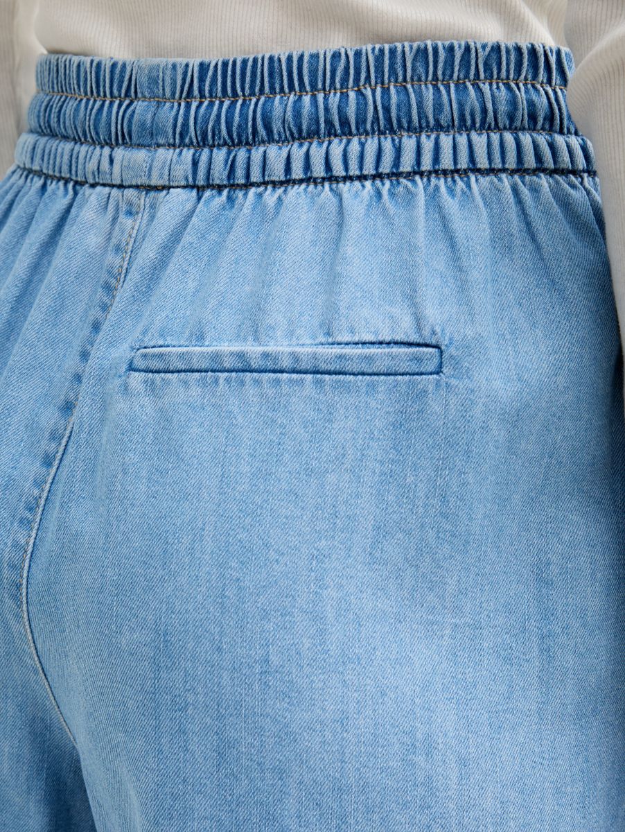 Relaxed Bermuda Jeans Shorts