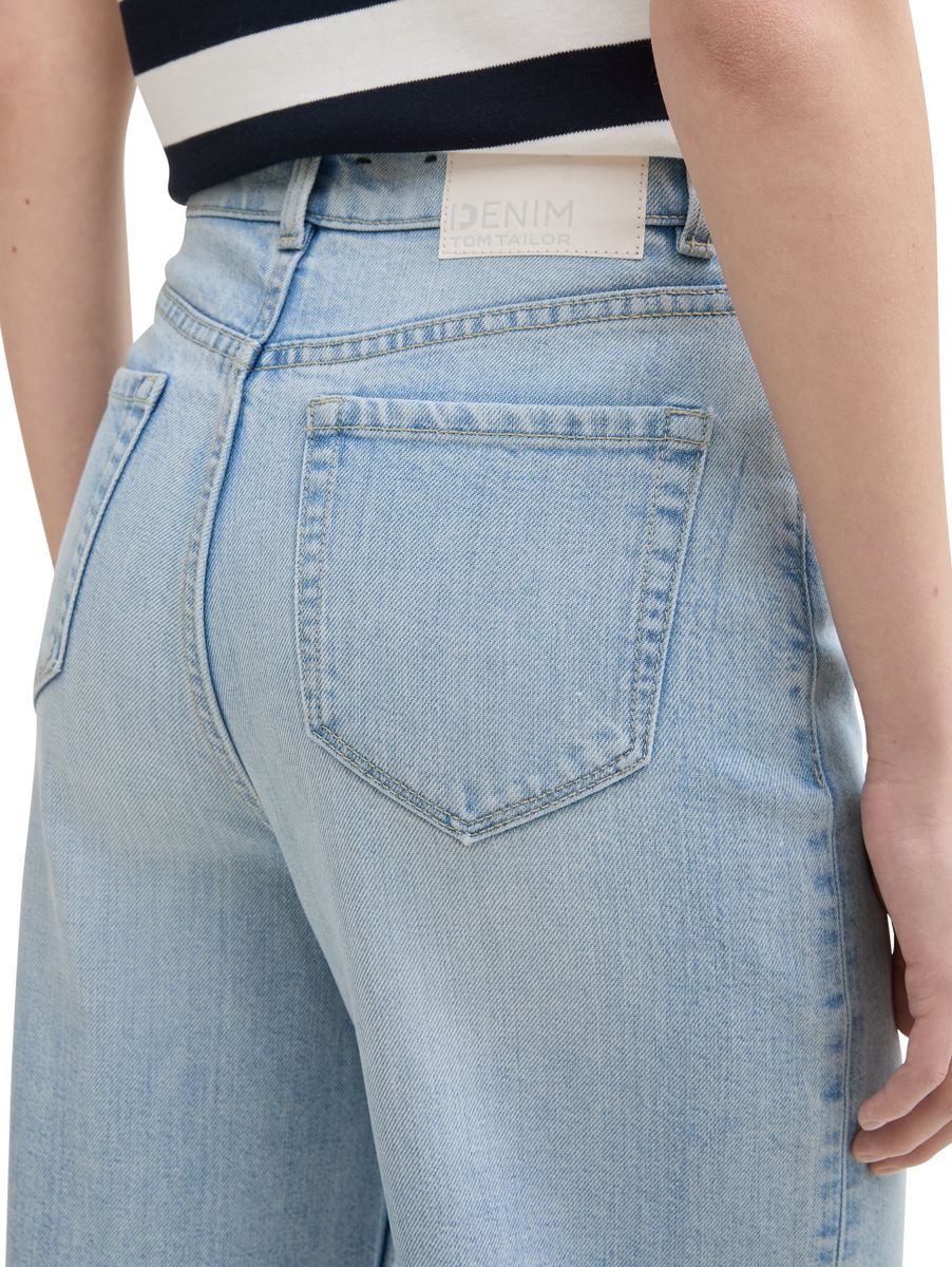 Wide Leg Jeans mit Stretch-Anteil