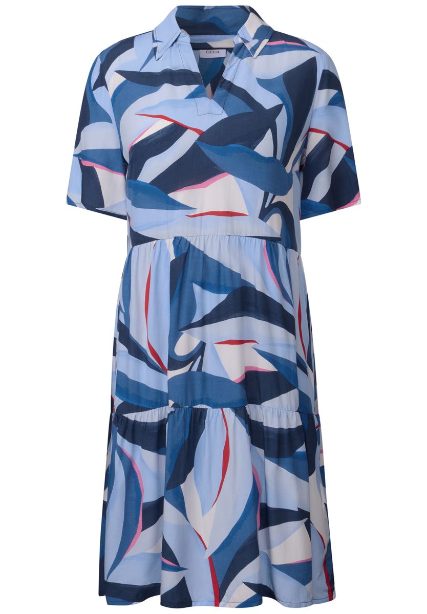 Kleid mit Volants