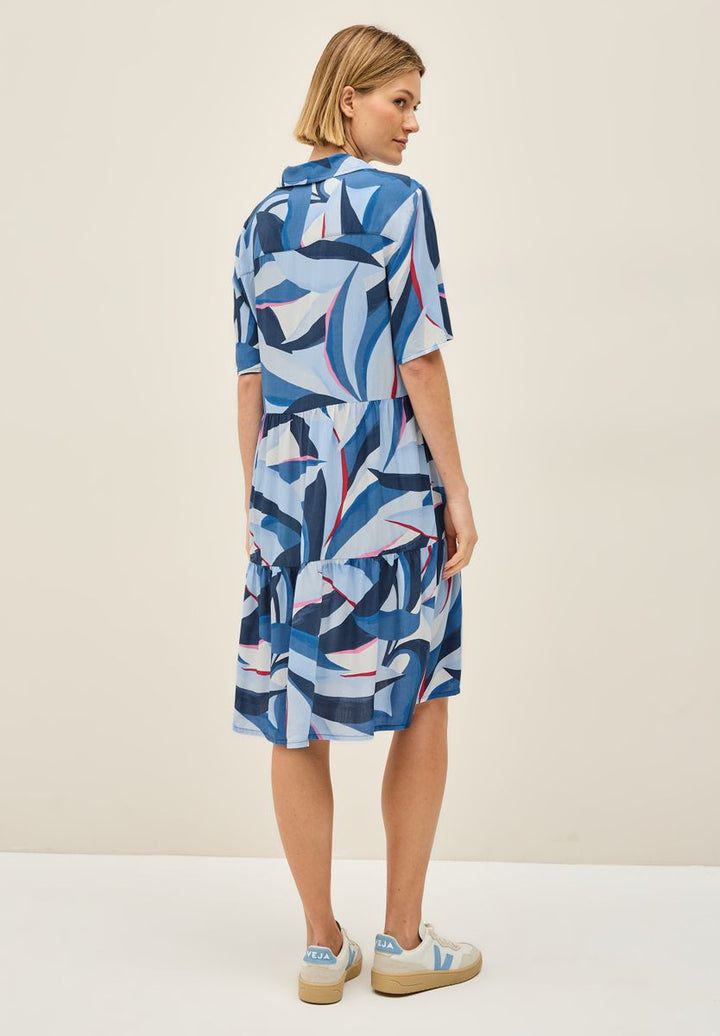 Kleid mit Volants