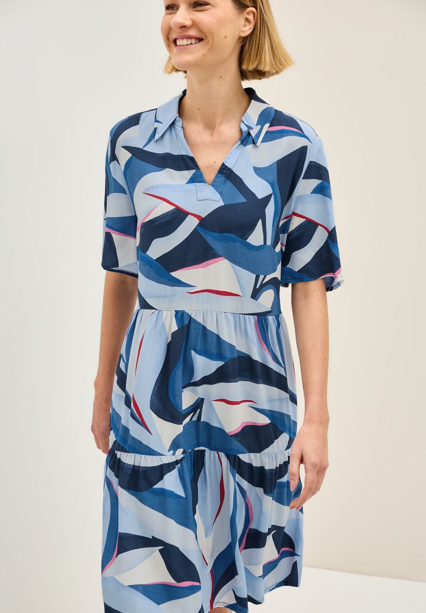 Kleid mit Volants