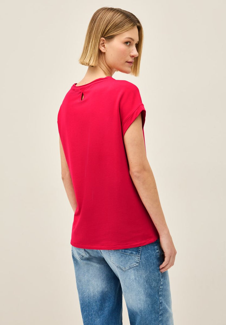 Shirt mit Glitzer-Print