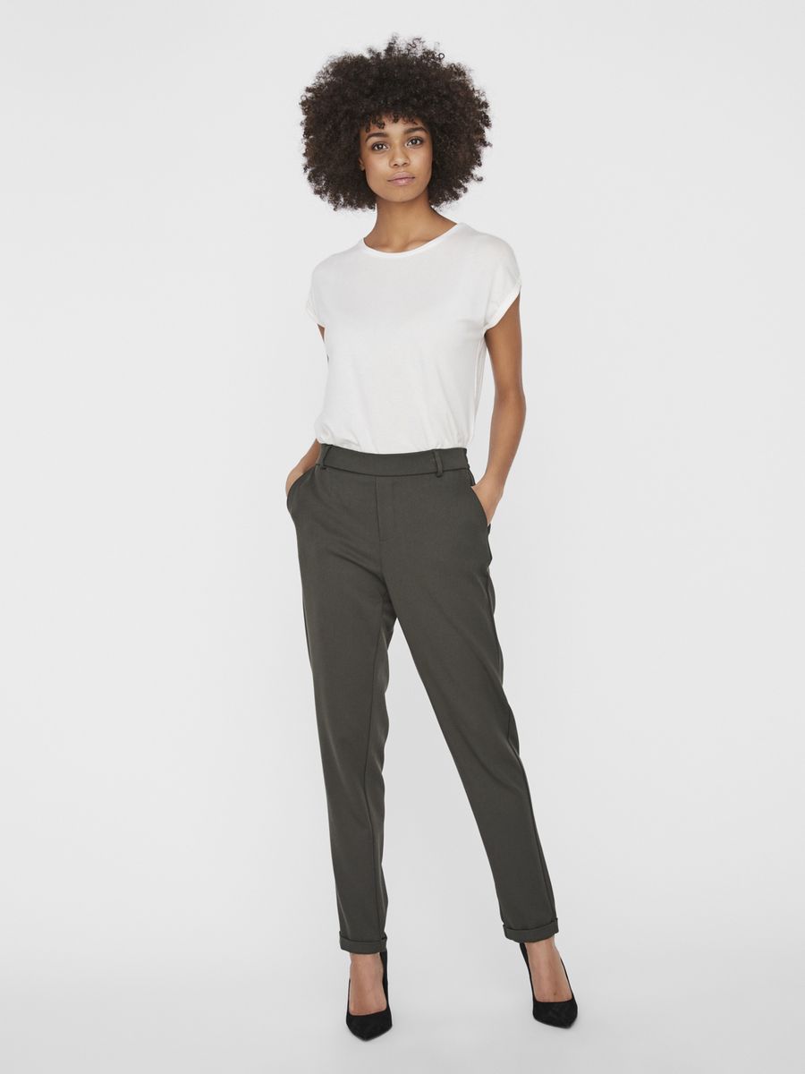 VMMAYA MW LOOSE SOLID PANT NOOS