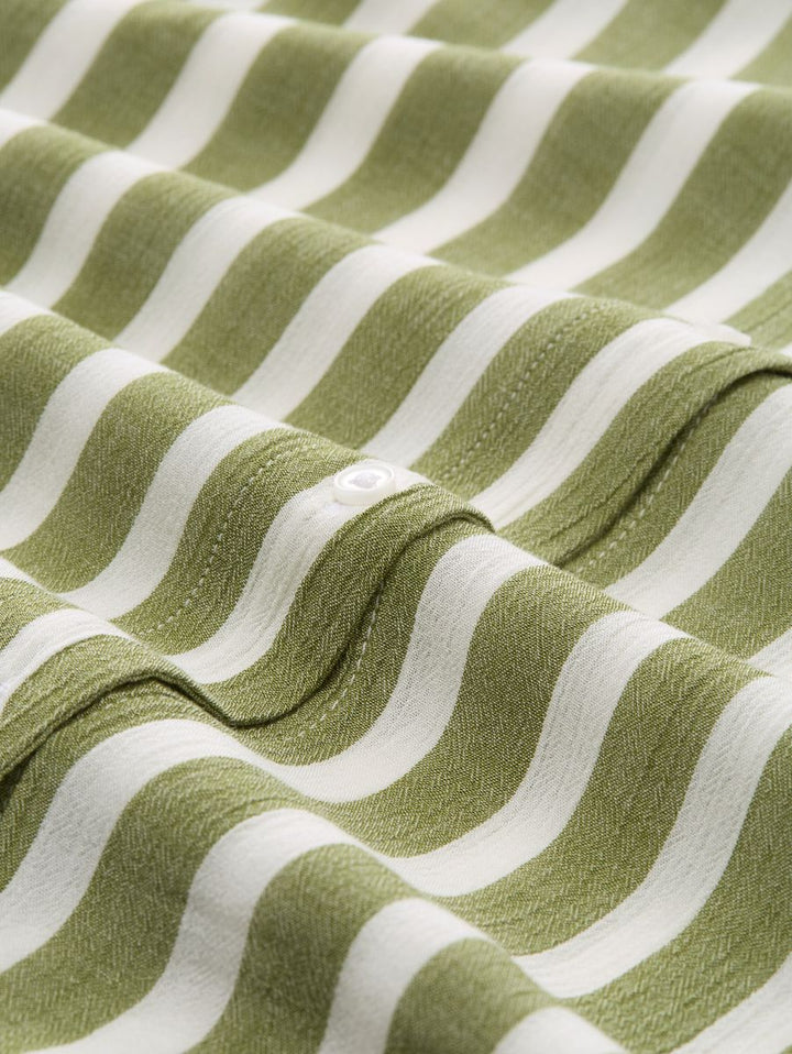 Regular Fit Bluse in Knitter-Optik