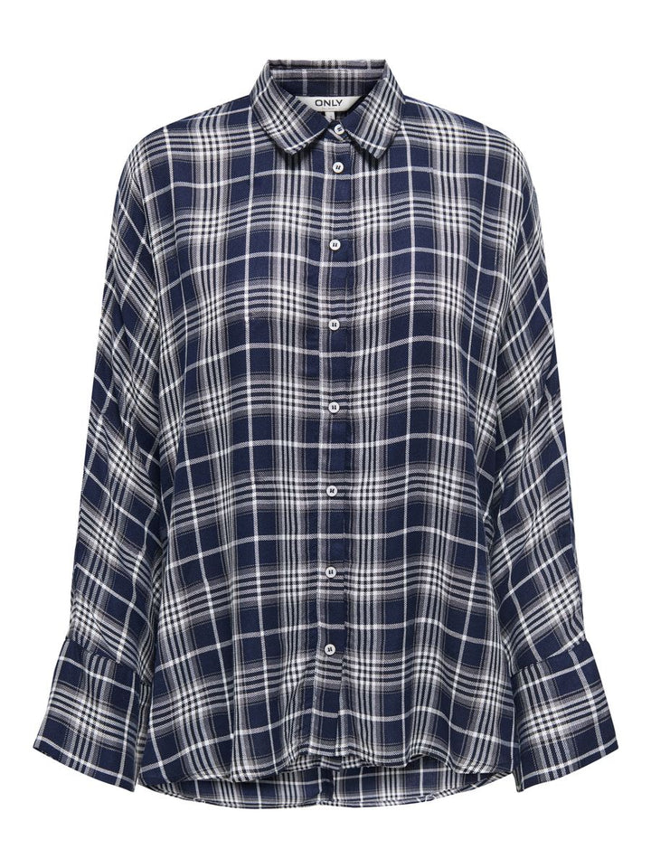 ONLGRACE LIRA LIFE LS CHECK SHIRT WVN