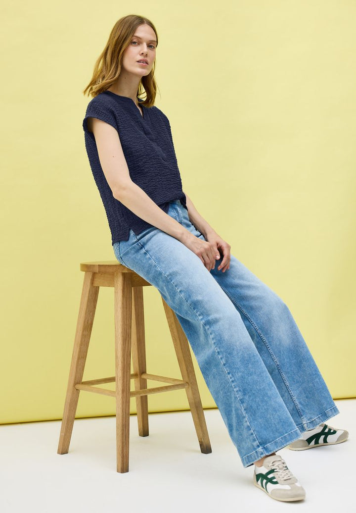 Strukturbluse