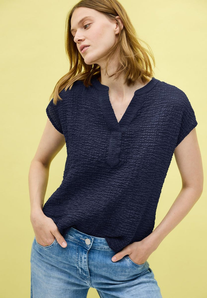 Strukturbluse