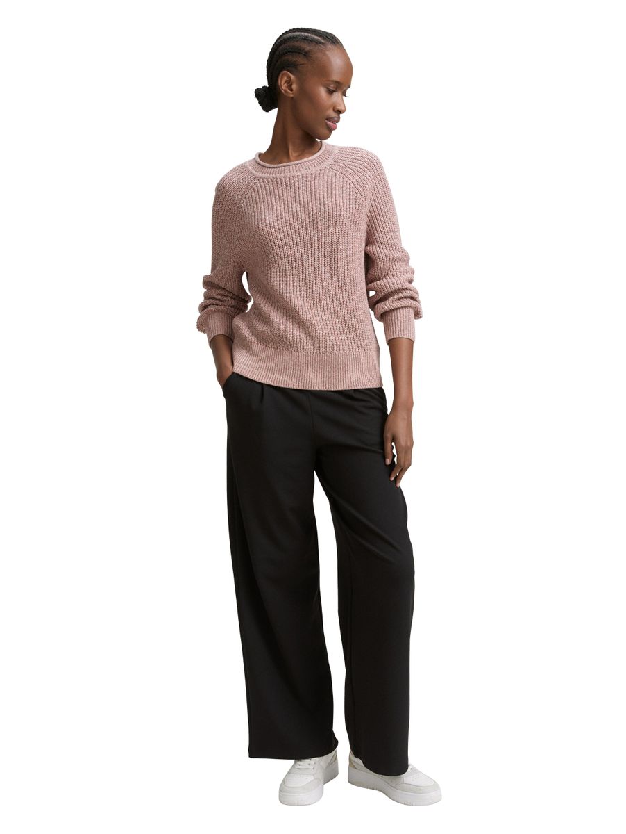 Strickpullover mit leichten Ballonärmeln