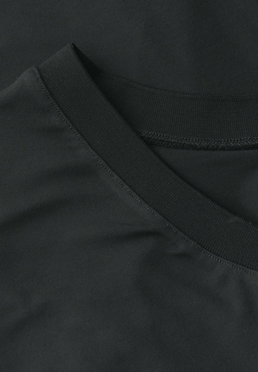 Jumpsuit in Unifarbe
