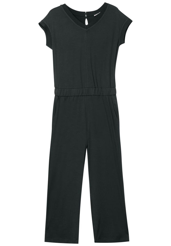 Jumpsuit in Unifarbe