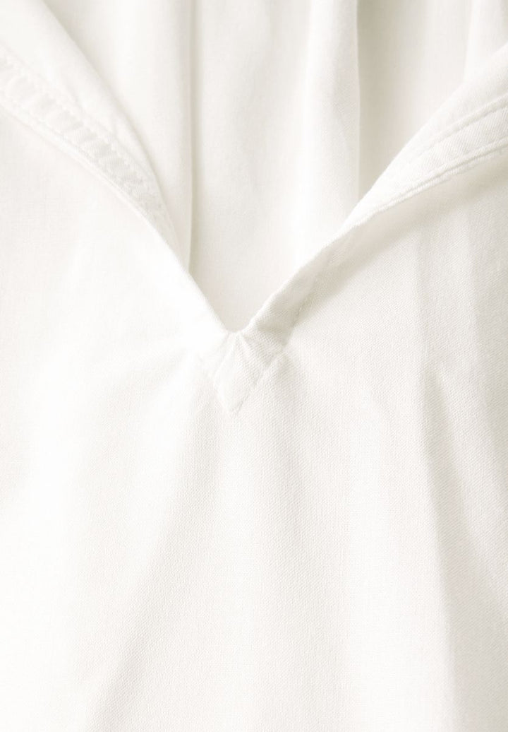 Viskosebluse mit Raffung