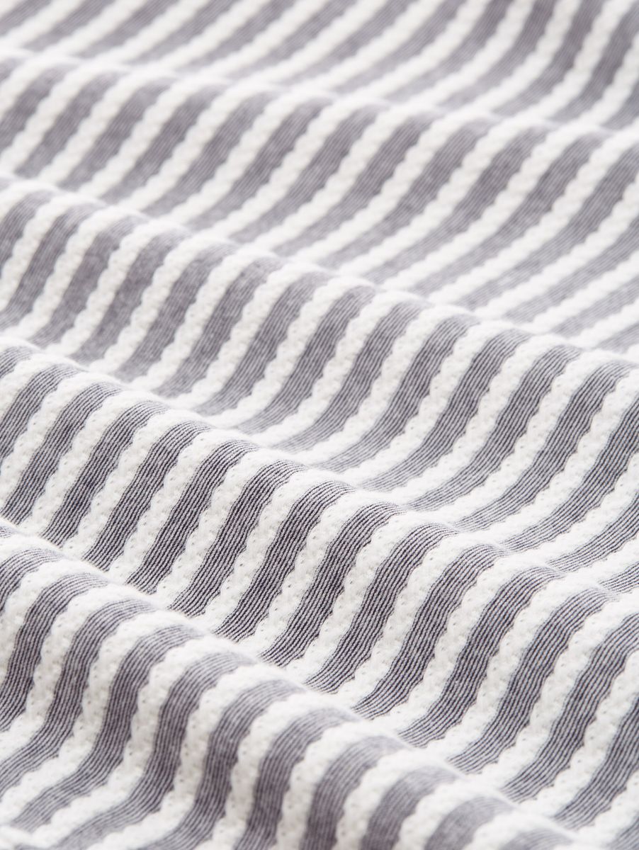 Sweatshirt mit Streifenmuster