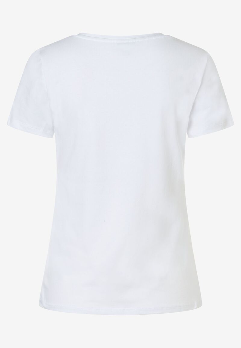T-Shirt mit Pailletten-Herz