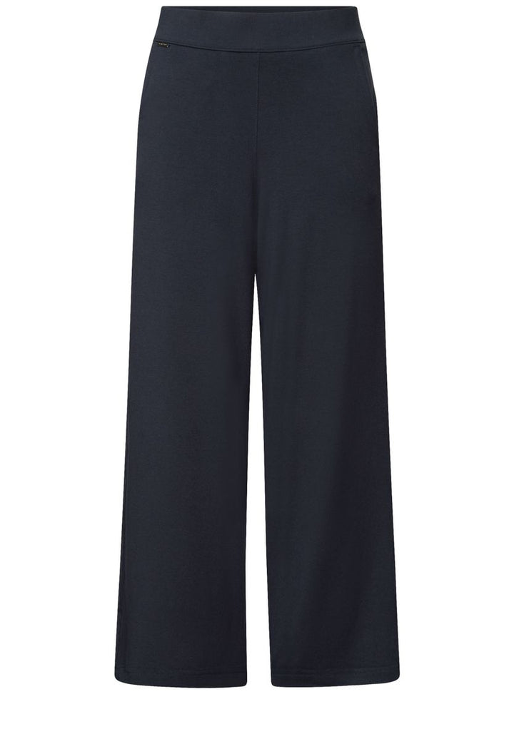 Wide Leg Jersey-Hose
