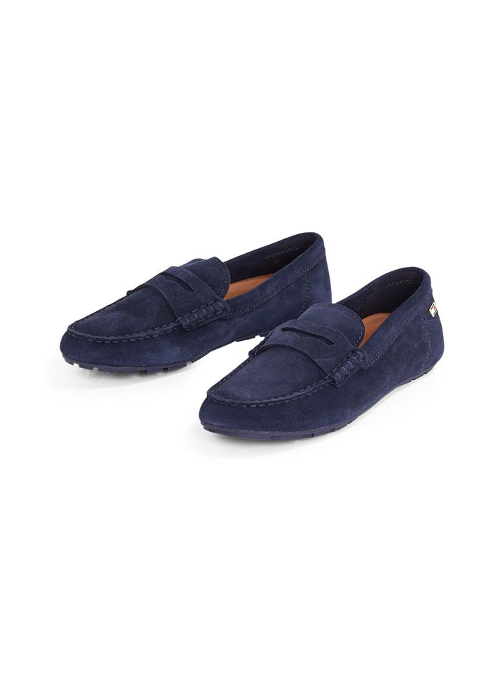 FLAG SOFT SUEDE DRIVER LOAFER
