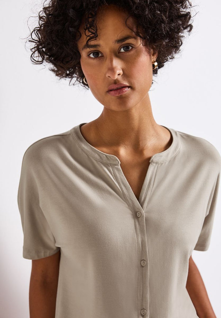 Shirt im Tunika-Look