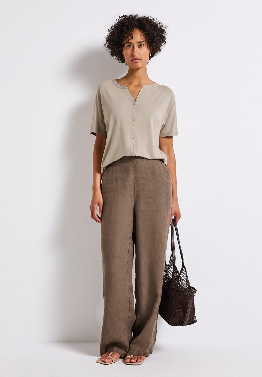 Shirt im Tunika-Look