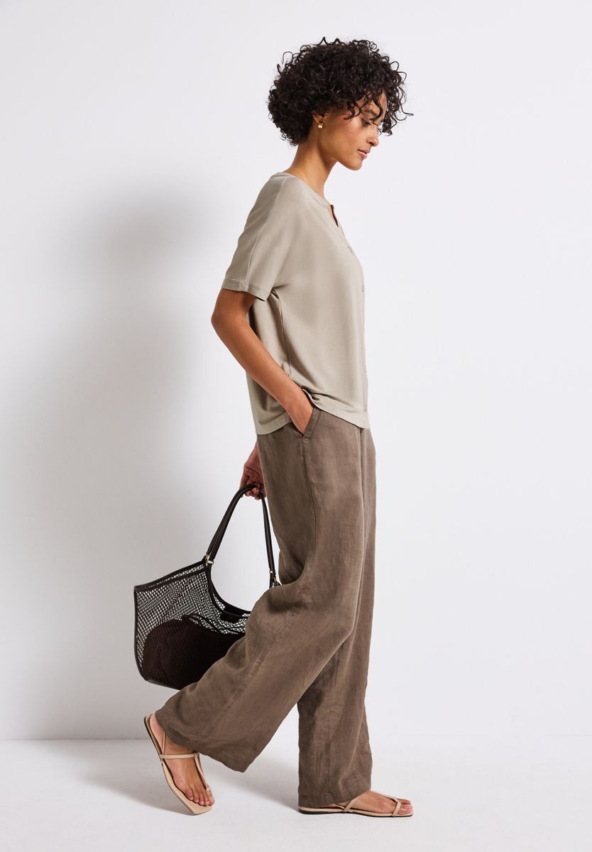 Shirt im Tunika-Look