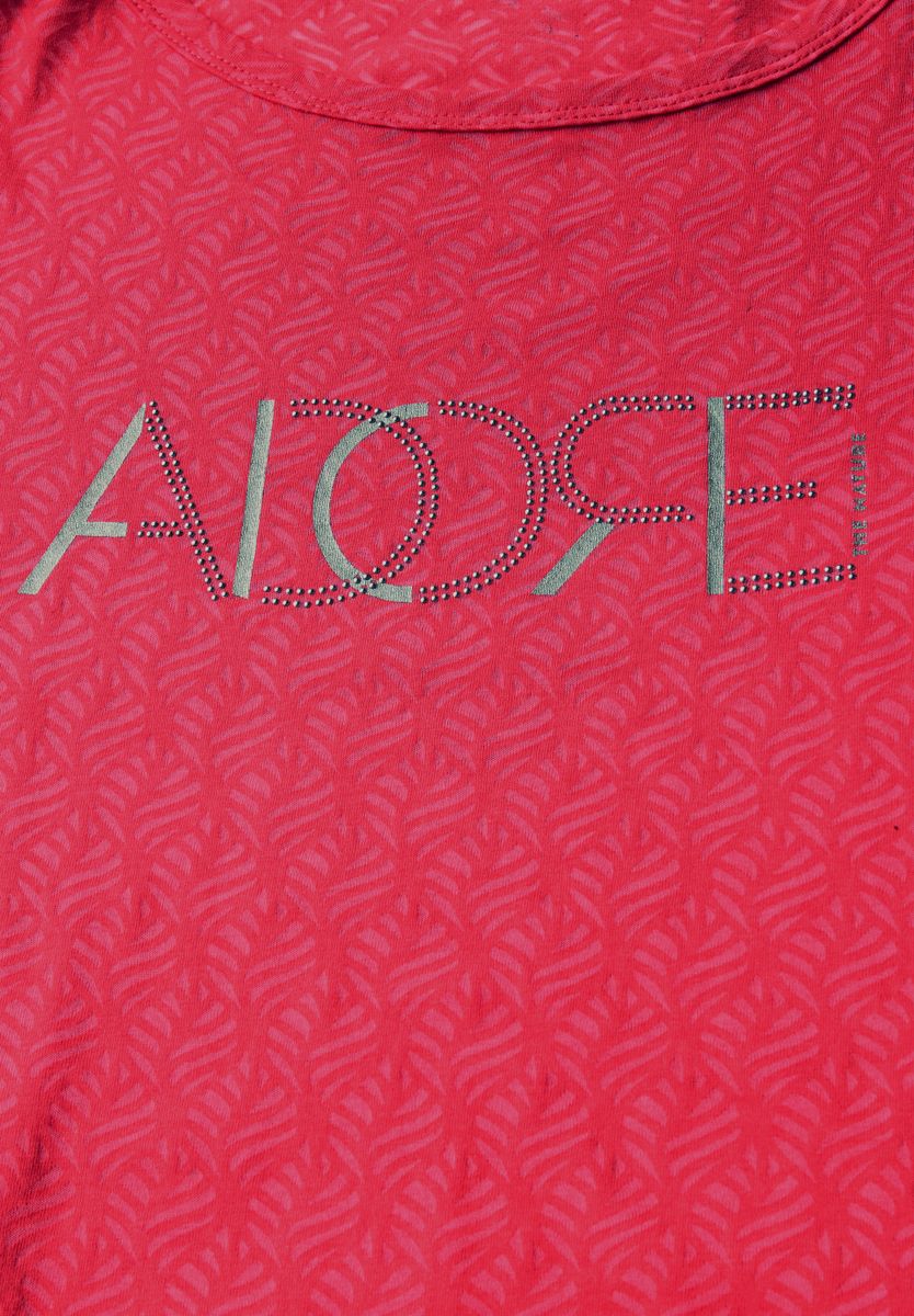Ausbrenner-Shirt mit Wording