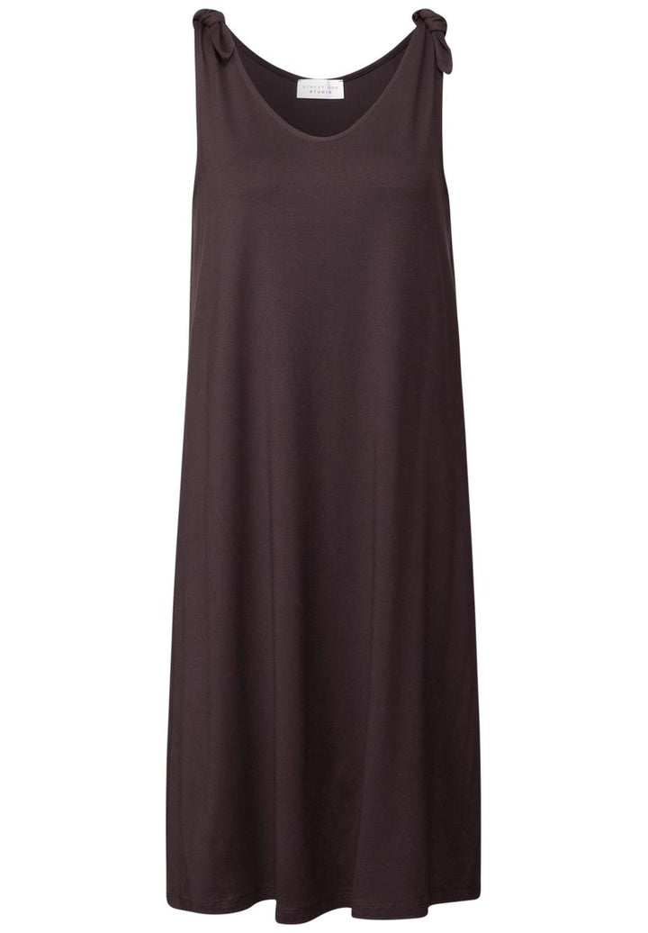 Jersey-Kleid mit Knoten