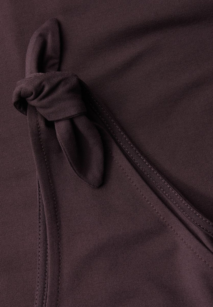 Jersey-Kleid mit Knoten