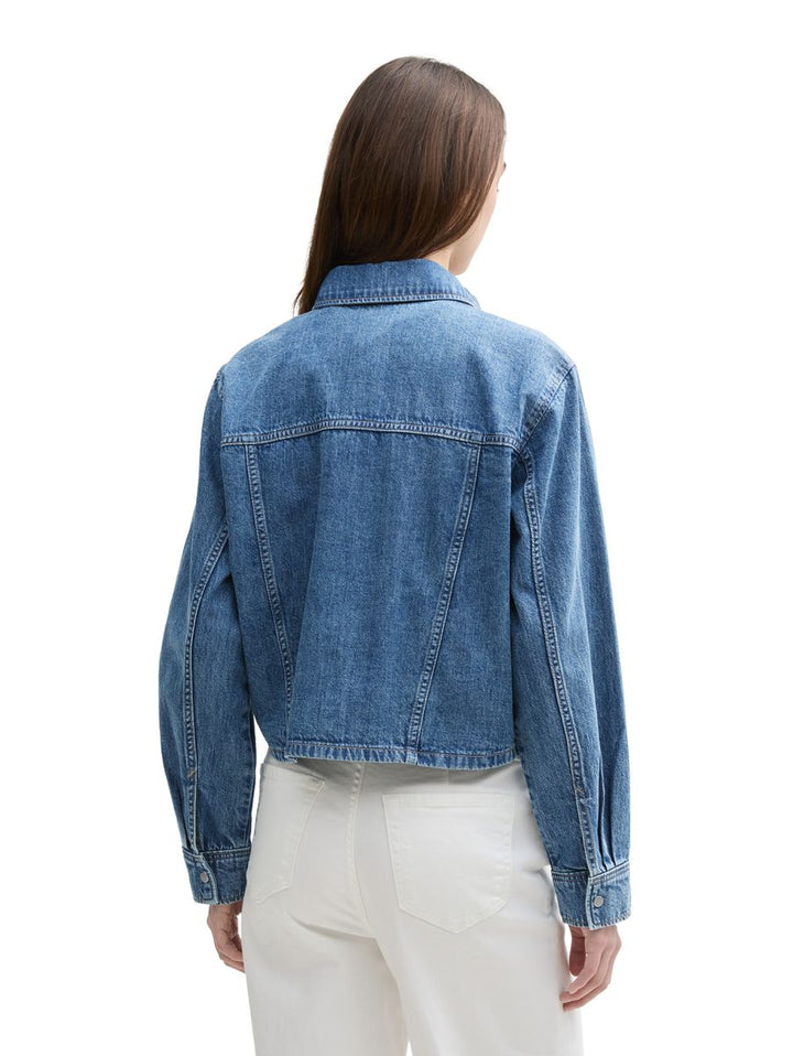 Boxy Fit Jeanshemd