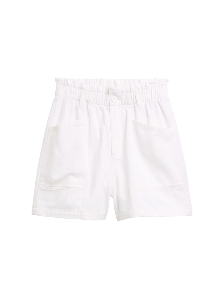 Paperbag Jeans Shorts