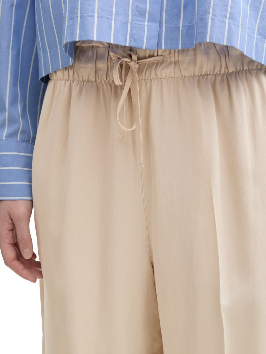 Wide Leg Paperpag Hose