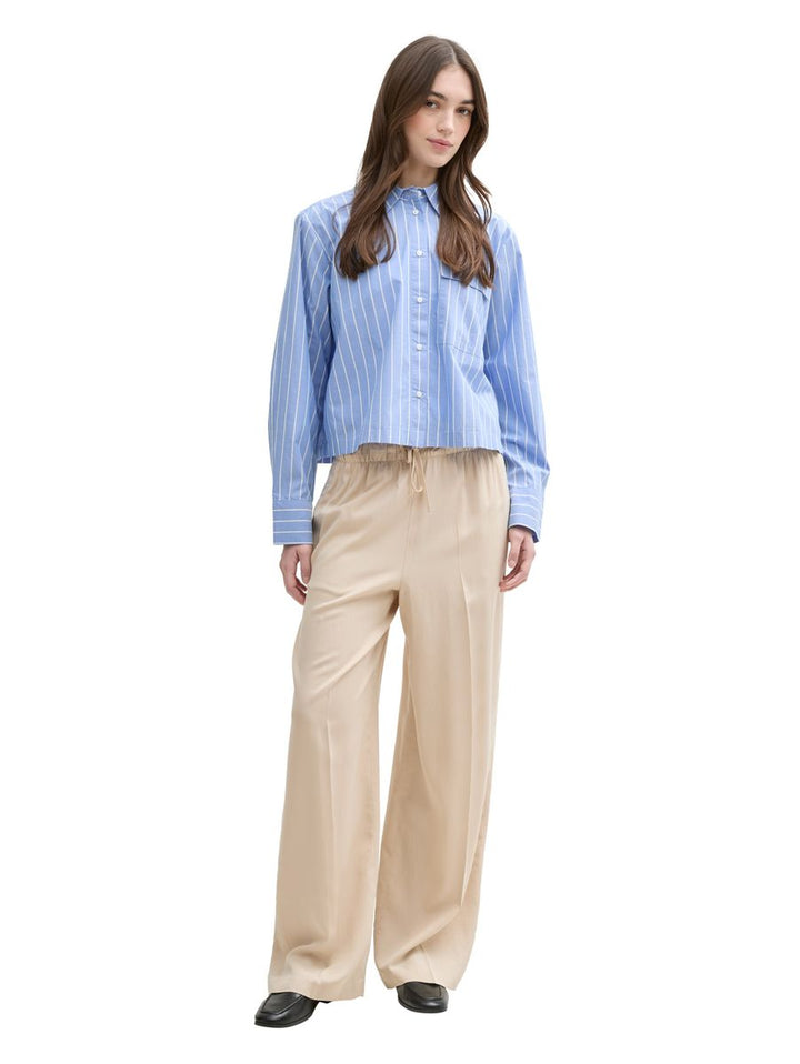 Wide Leg Paperpag Hose