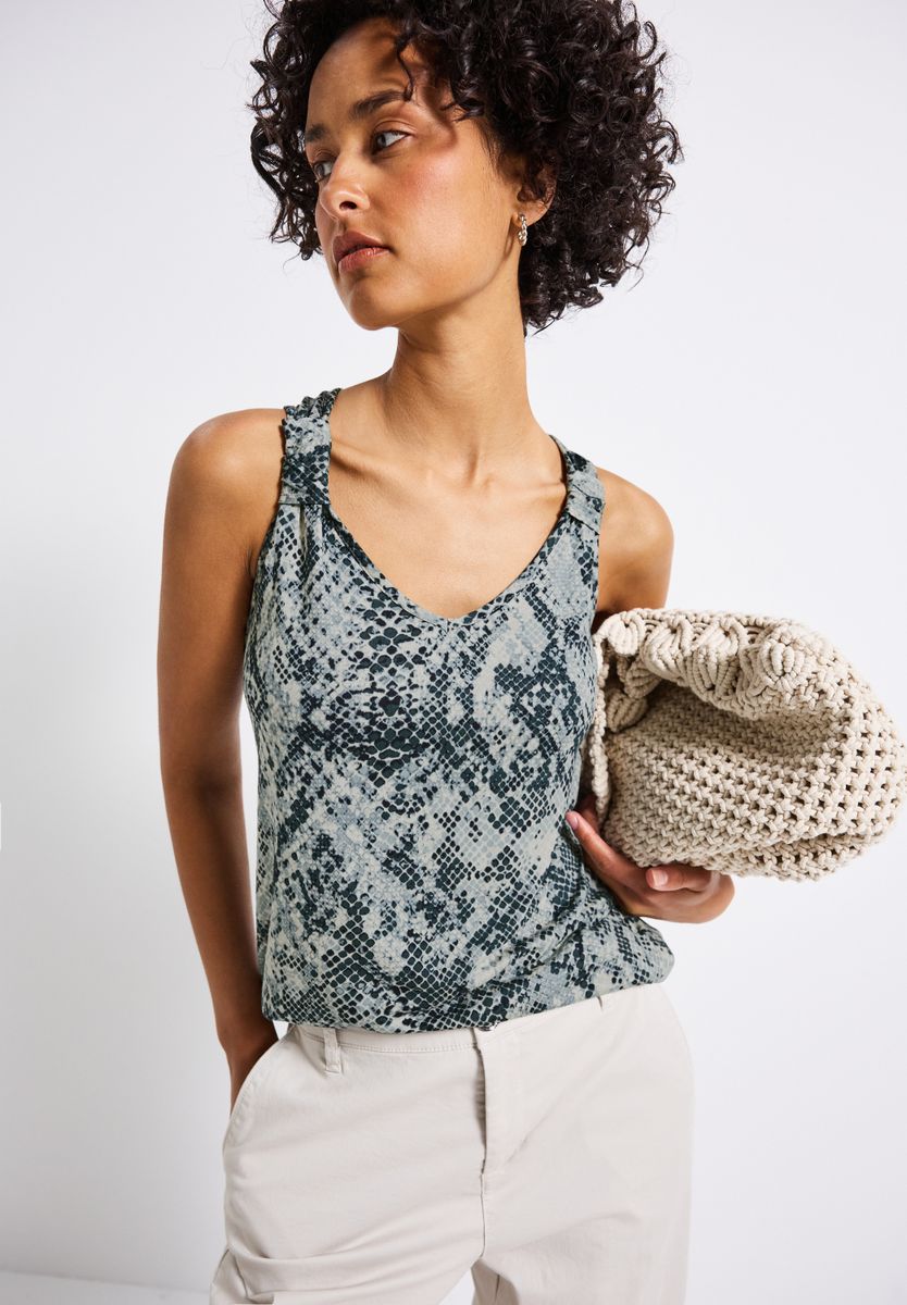 Print Top mit Detail