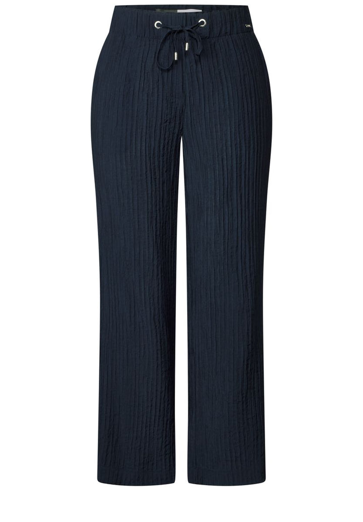 Wide Leg Strukturhose