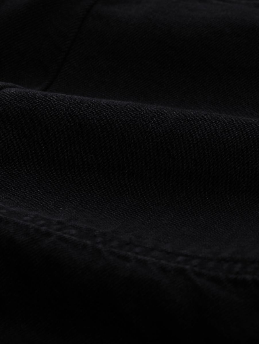 Paperbag Jeans Shorts
