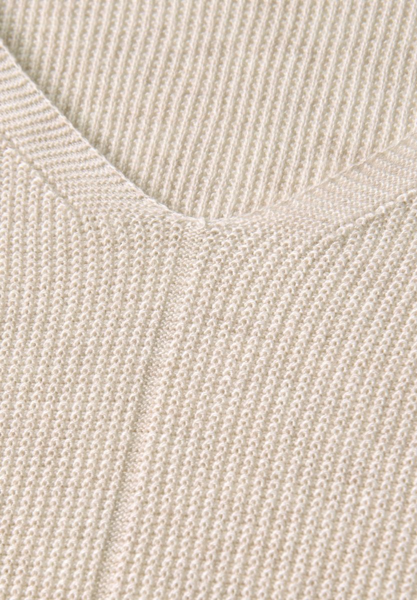 V-Neck Strickpullover