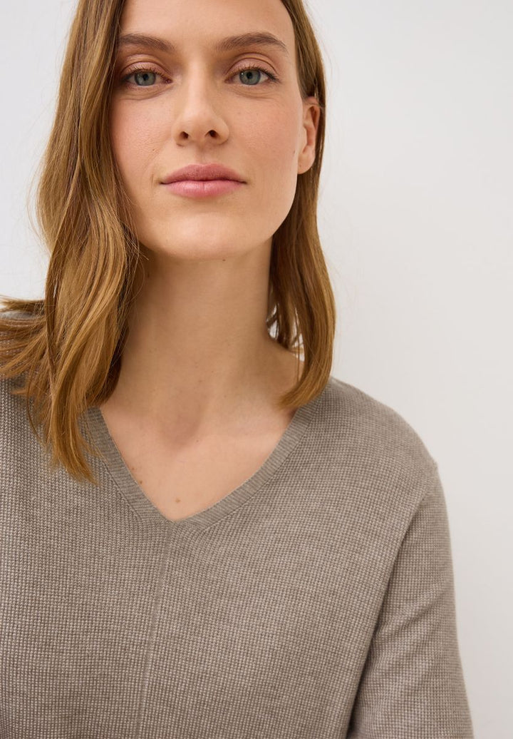 V-Neck Strickpullover