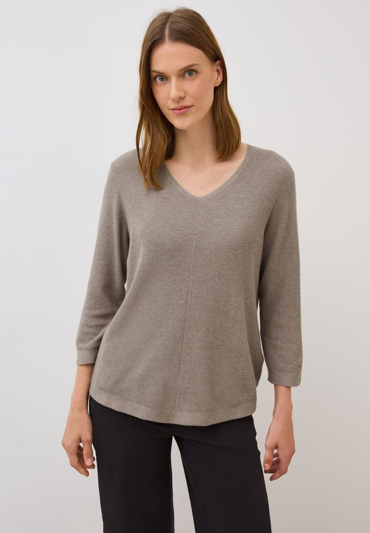 V-Neck Strickpullover