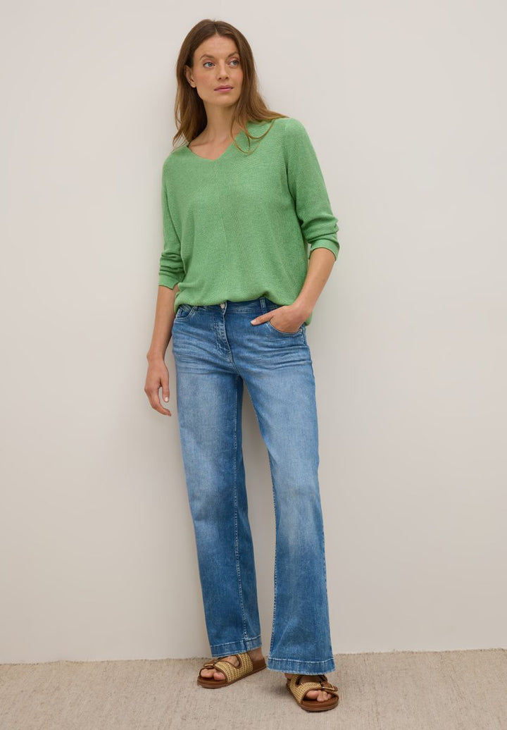 V-Neck Strickpullover
