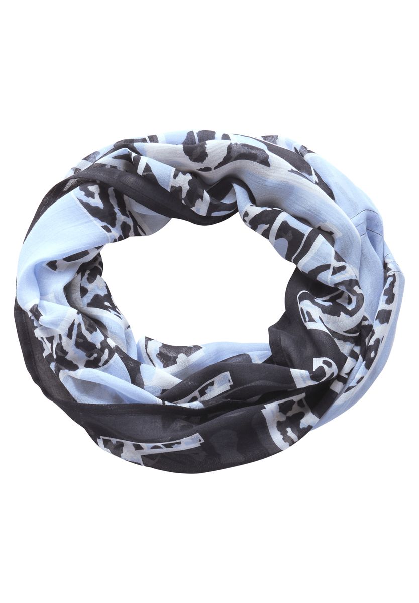 Gemusterter Loop Schal