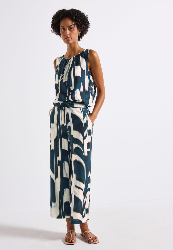 Ikat Wide Leg Hose