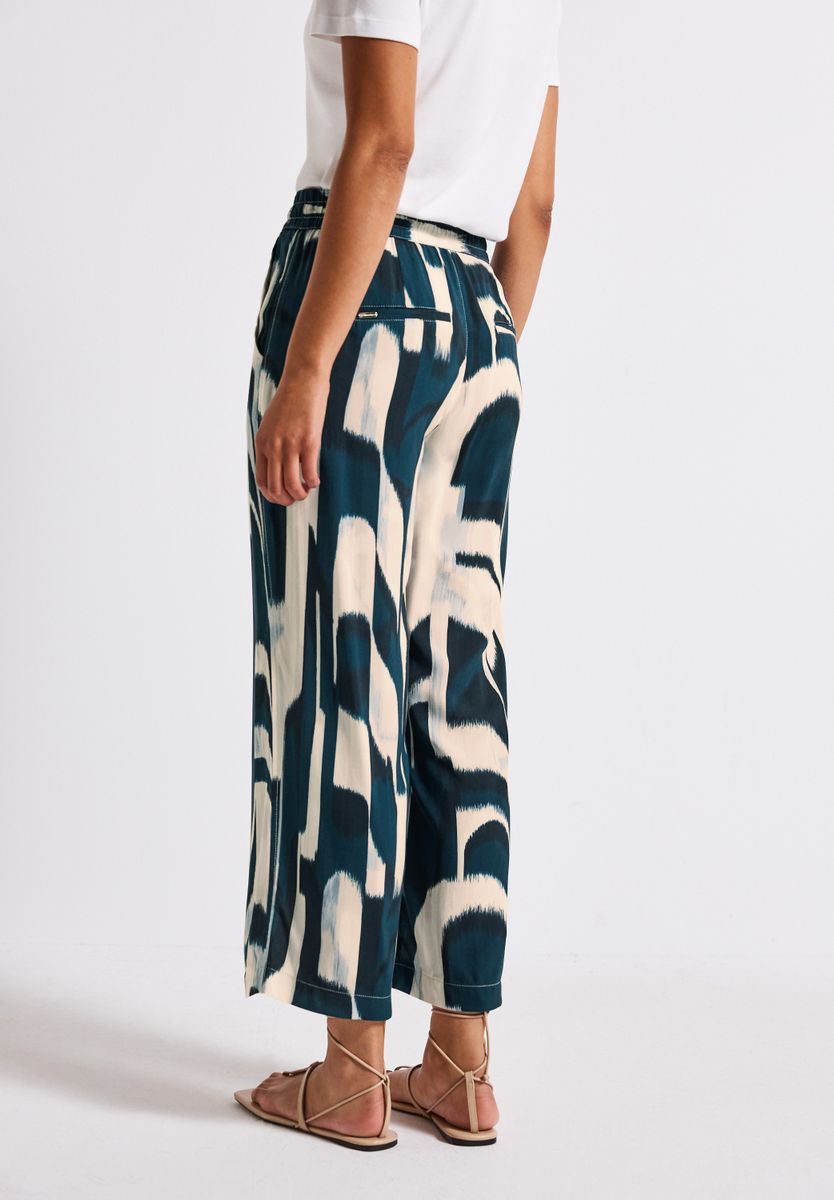 Ikat Wide Leg Hose