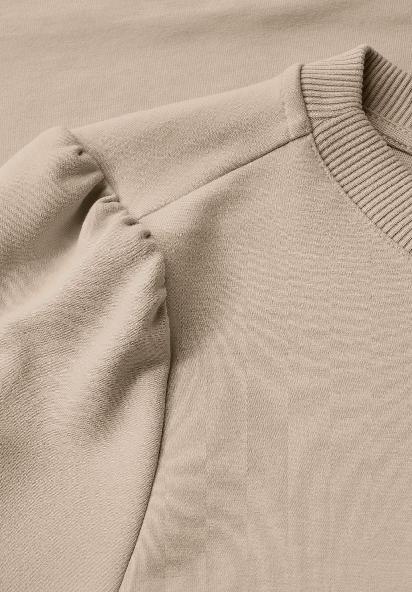 T-Shirt mit Puffärmeln