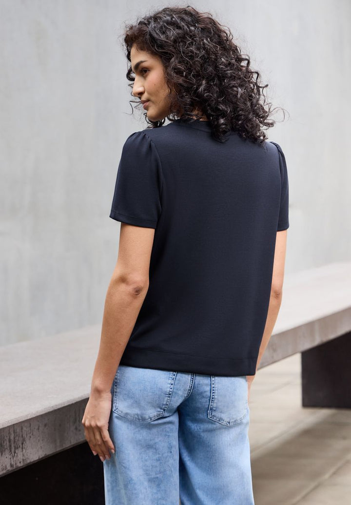 T-Shirt mit Puffärmeln