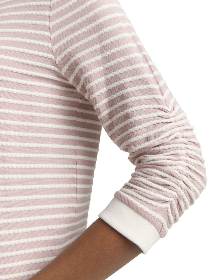 Sweatshirt mit Streifenmuster