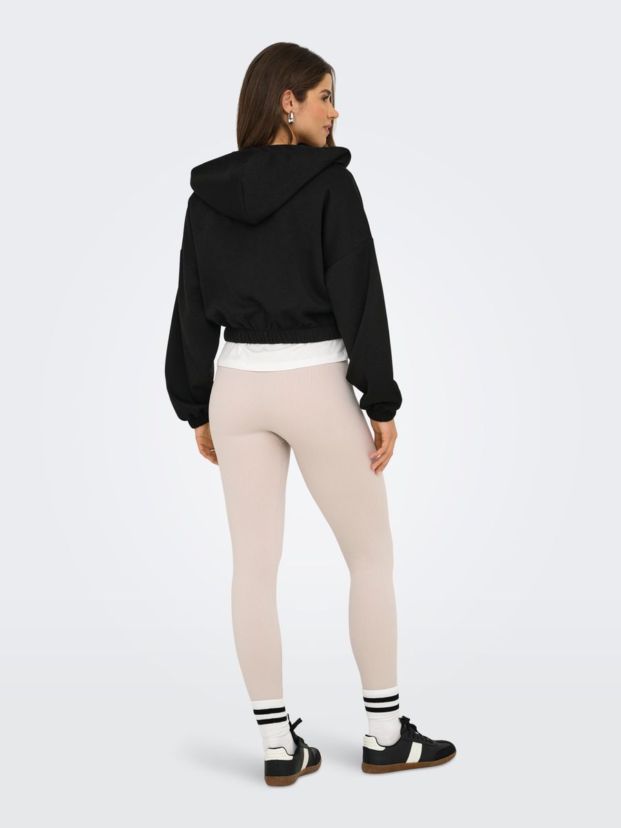 ONLSCARLETT LIFE LS ZIP HOOD SWT NOOS