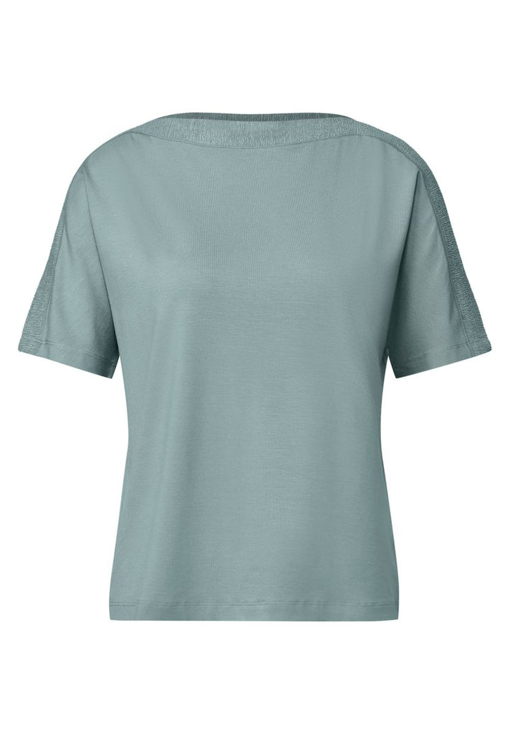 Shirt mit Strukturdetail
