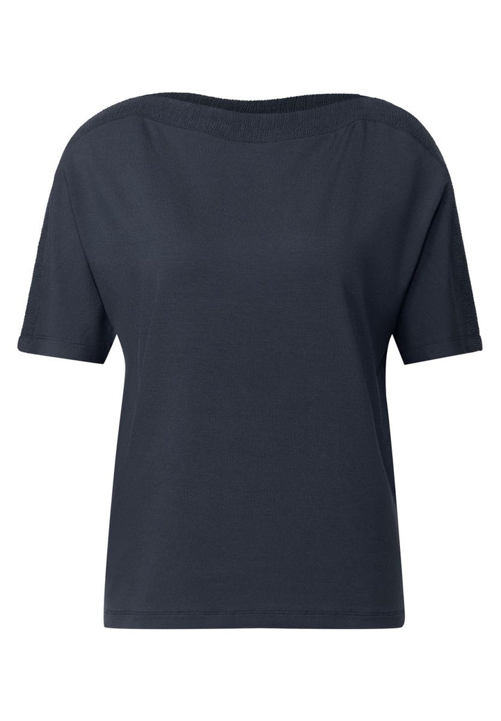 Shirt mit Strukturdetail